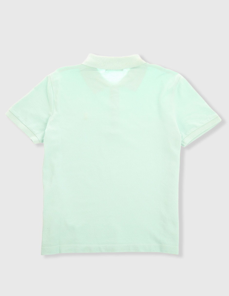 Playera tipo polo de algodón para niño 2