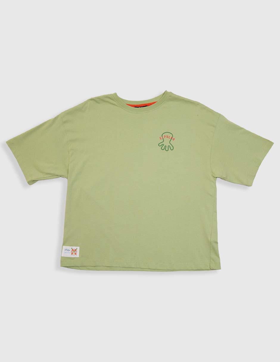 Playera manga corta para niño