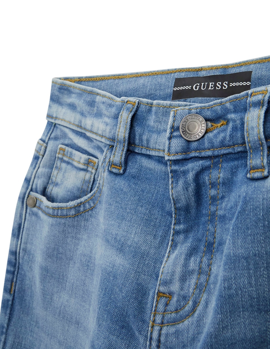 Jeans slim lavado medio para niño 3
