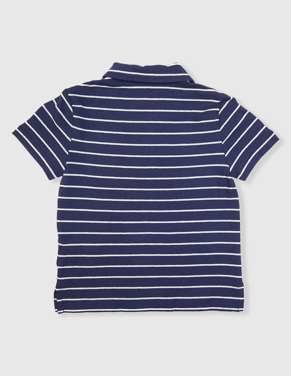 Playera tipo Polo de algodón para niño 2