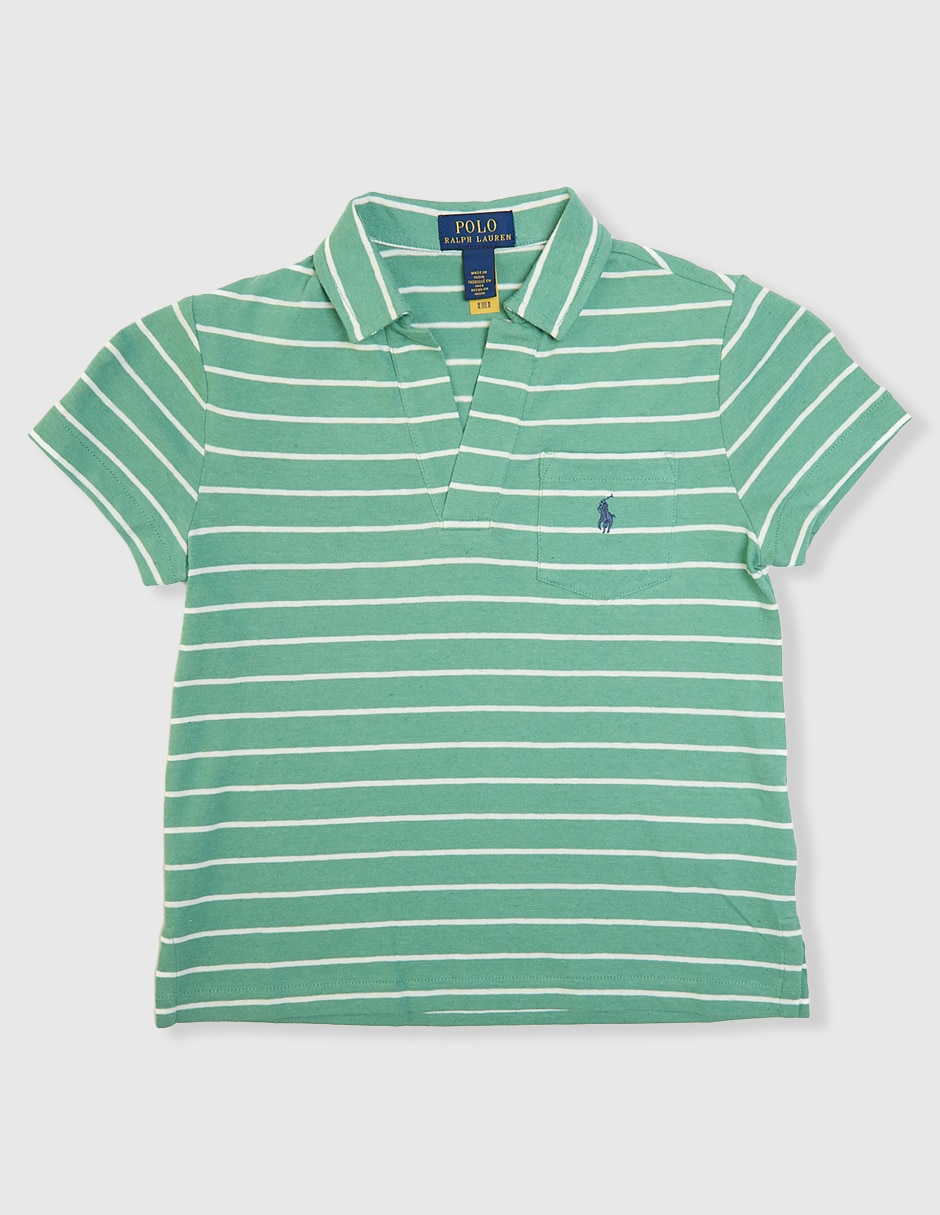 Playera tipo Polo de algodón para niño Playera tipo Polo de algodón para niño
