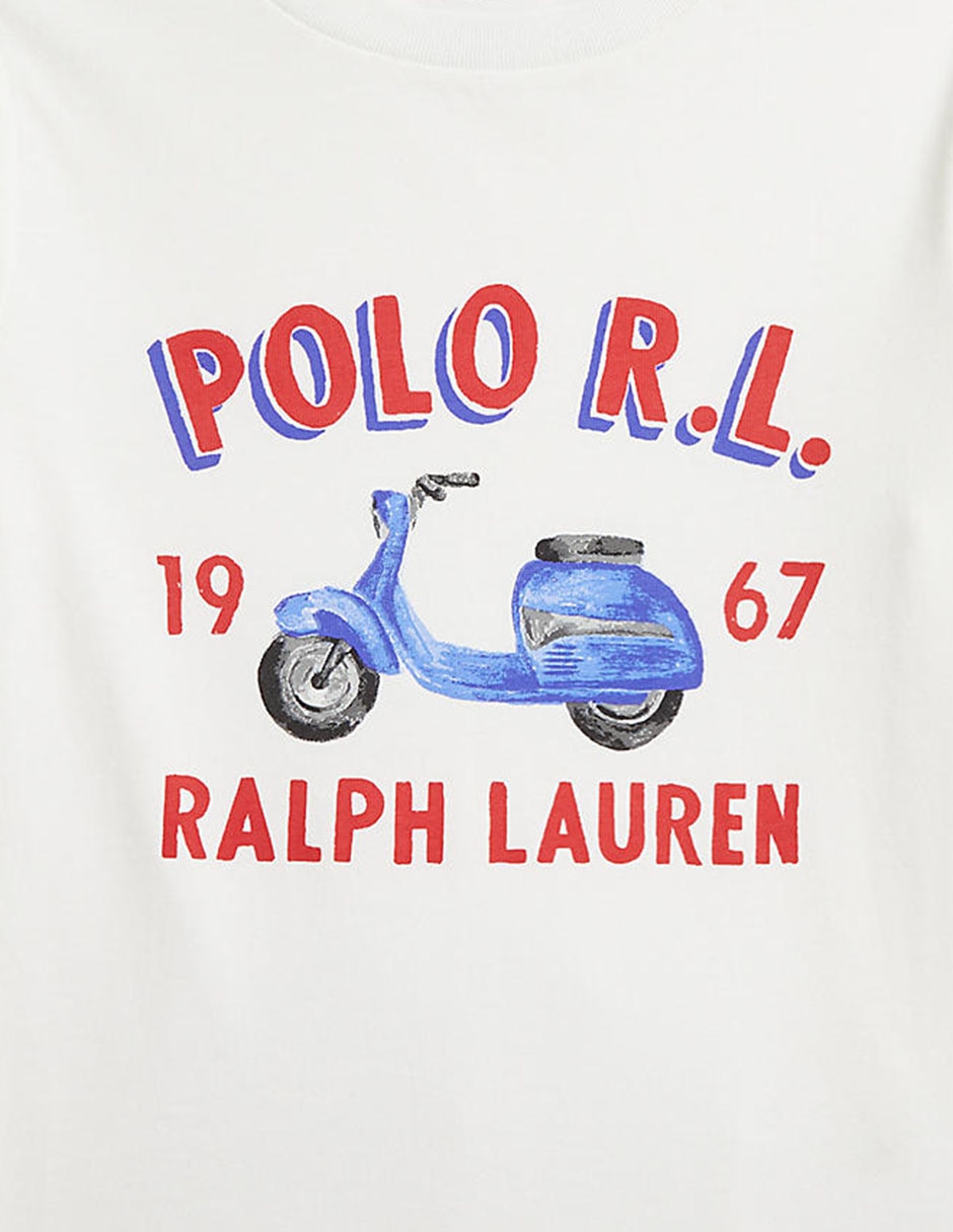 Playera manga corta para niño