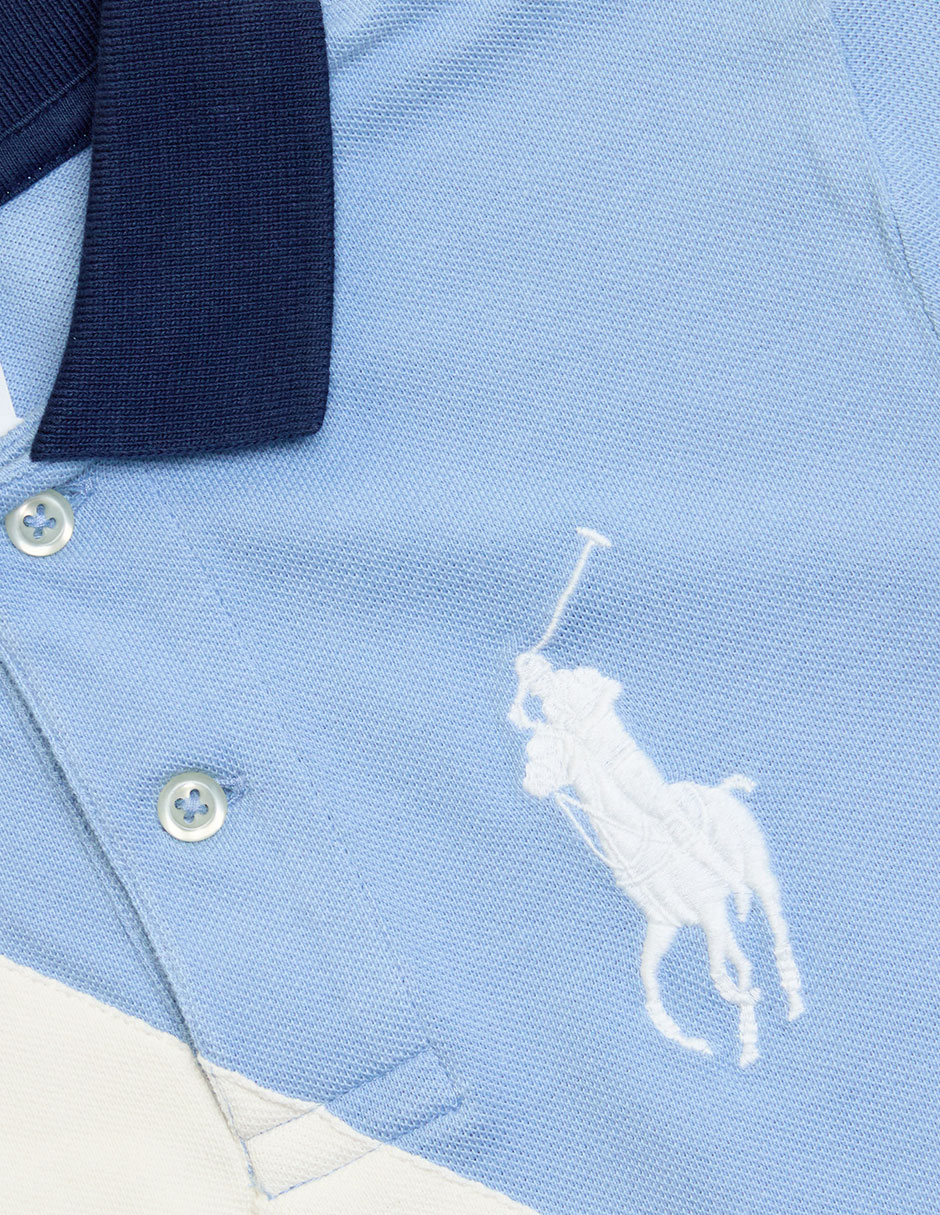 Playera tipo Polo de algodón para niño 3