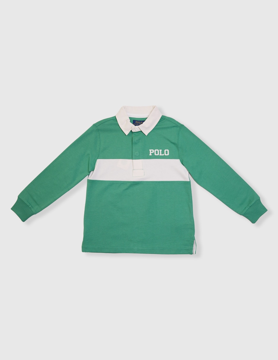 Playera tipo Polo de algodón para niño Playera tipo Polo de algodón para niño