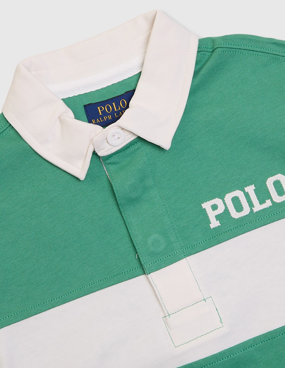 Playera tipo Polo de algodón para niño 3