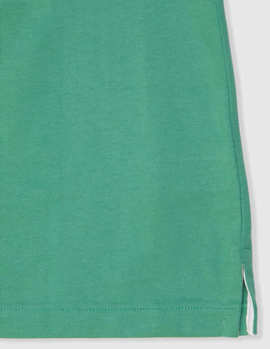 Playera tipo Polo de algodón para niño 5