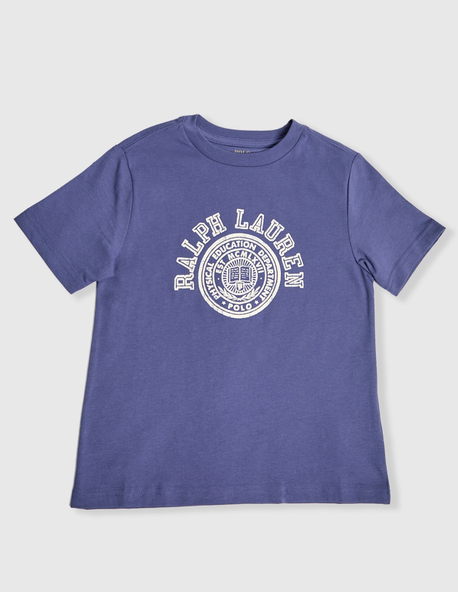 Playera manga corta para niño