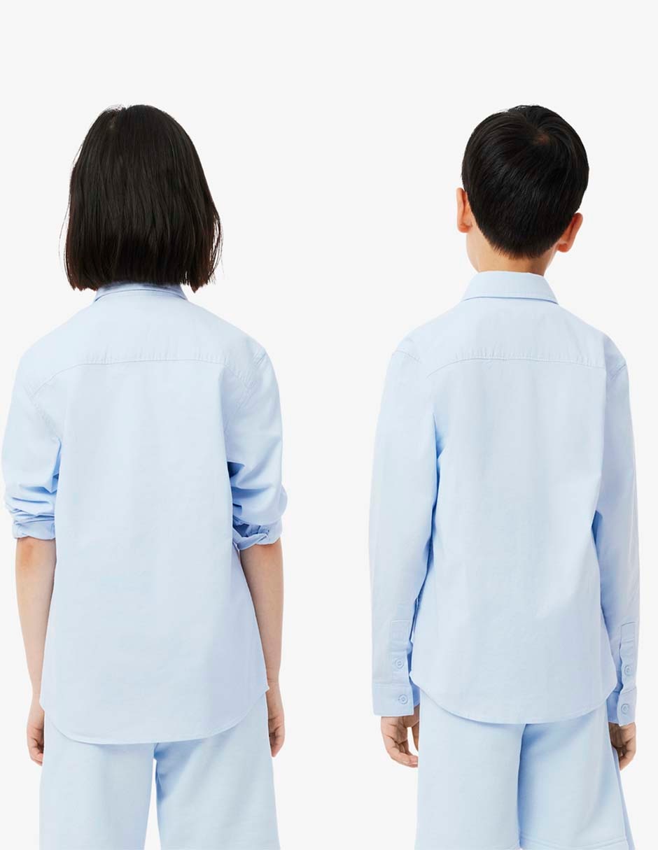 Camisa casual Core Essentials de algodón manga larga infantil 2