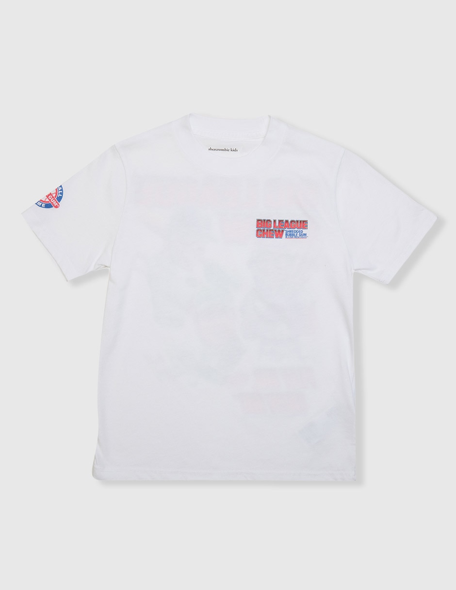 Playera manga corta para niño