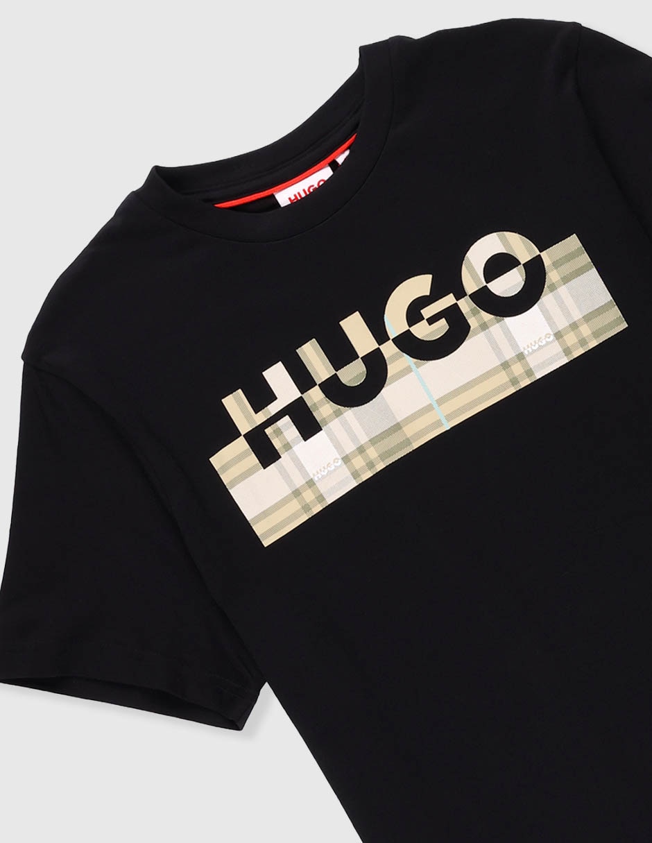Playera Hugo manga corta para niño