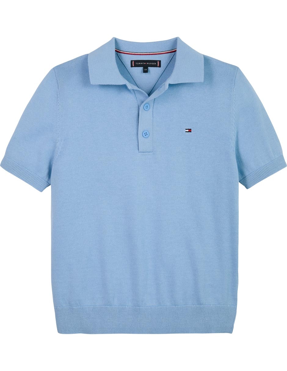 Playera tipo polo Tommy Hilfiger de algodón para niño Liverpool