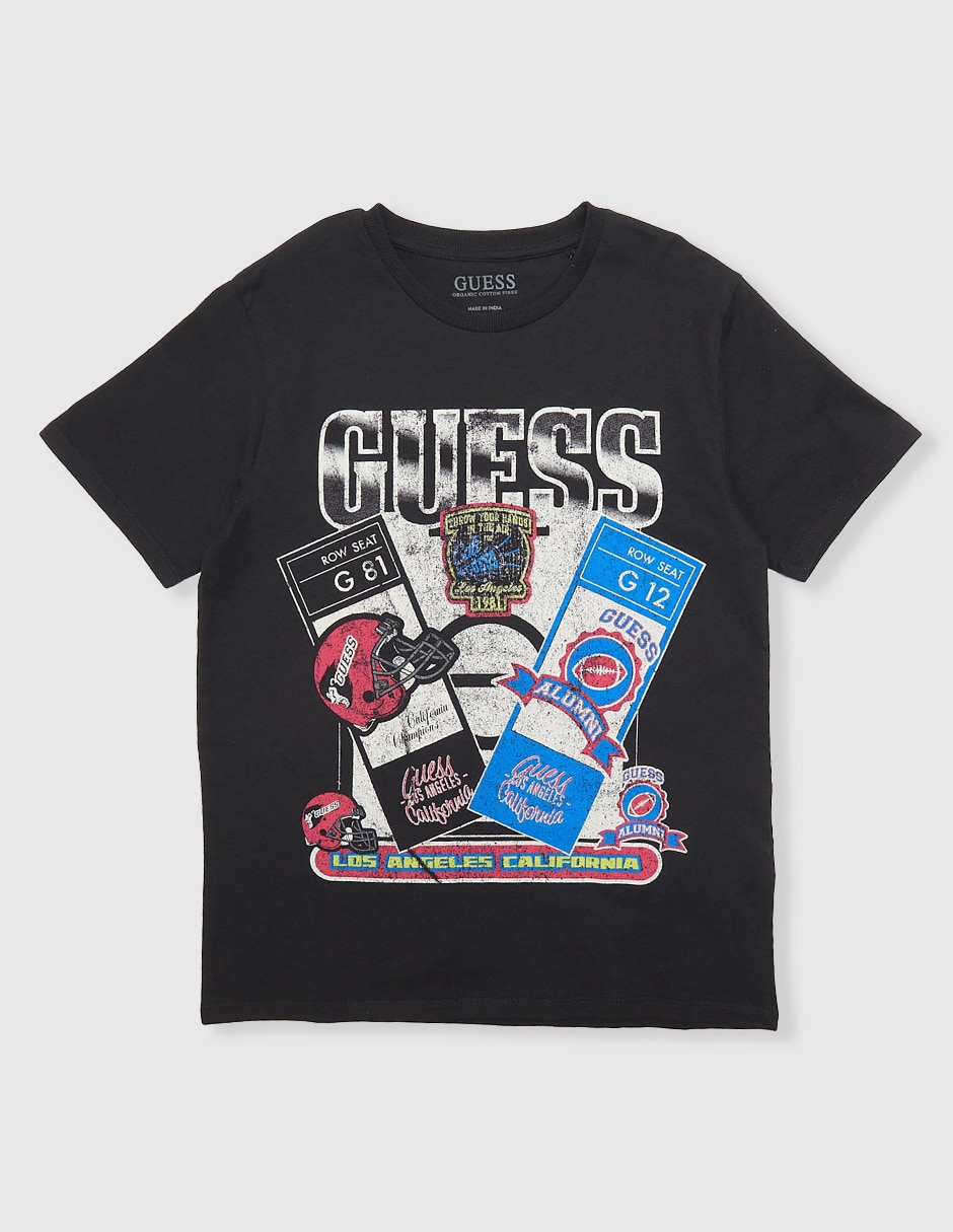 Playera manga corta para niño
