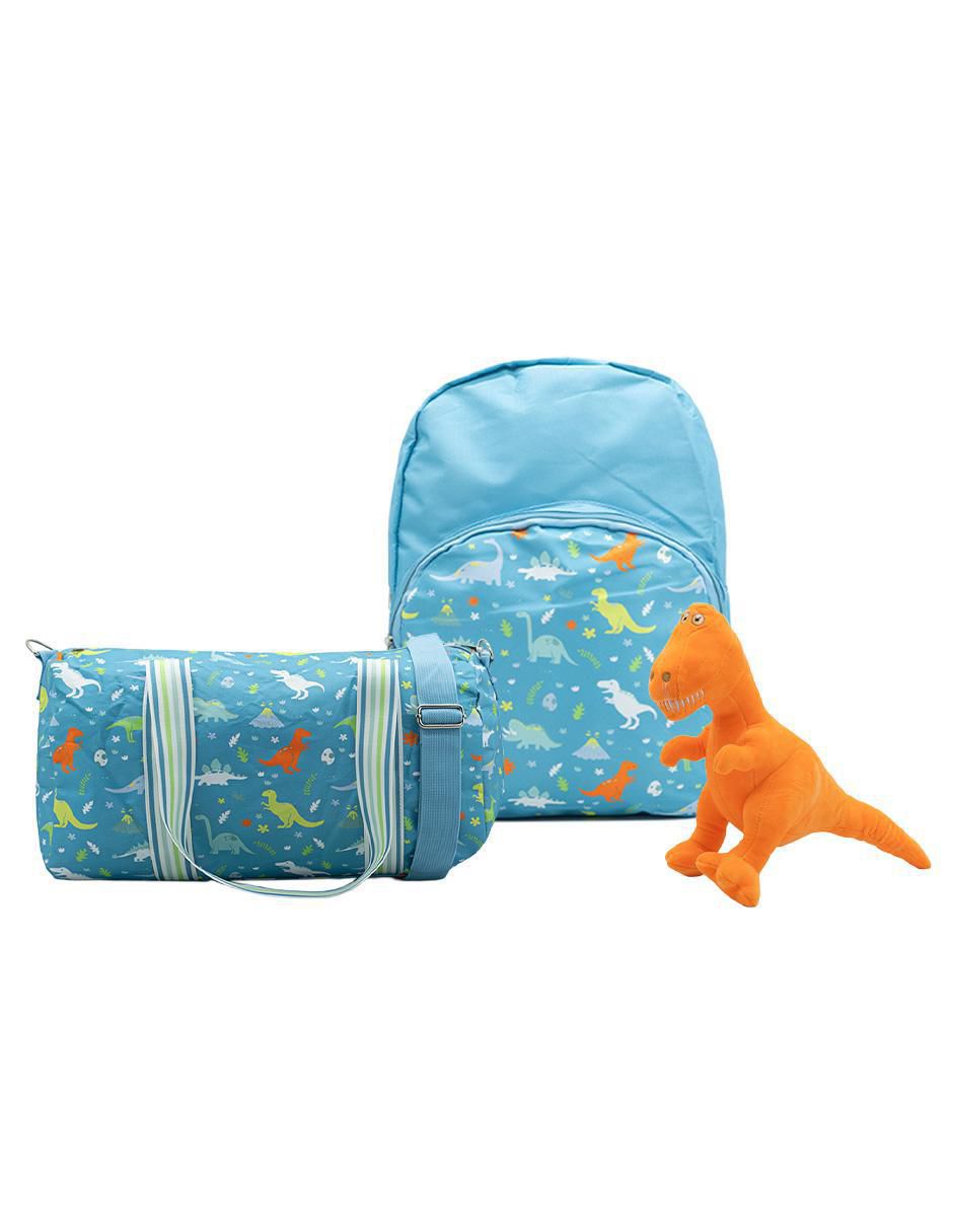 Set mochila para viaje Dinoszone Trendy para niño