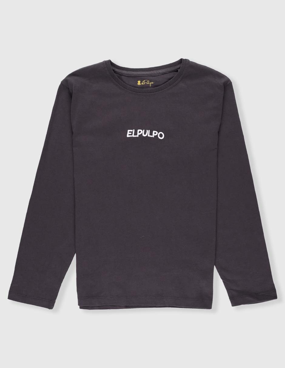 Playera manga larga para niño