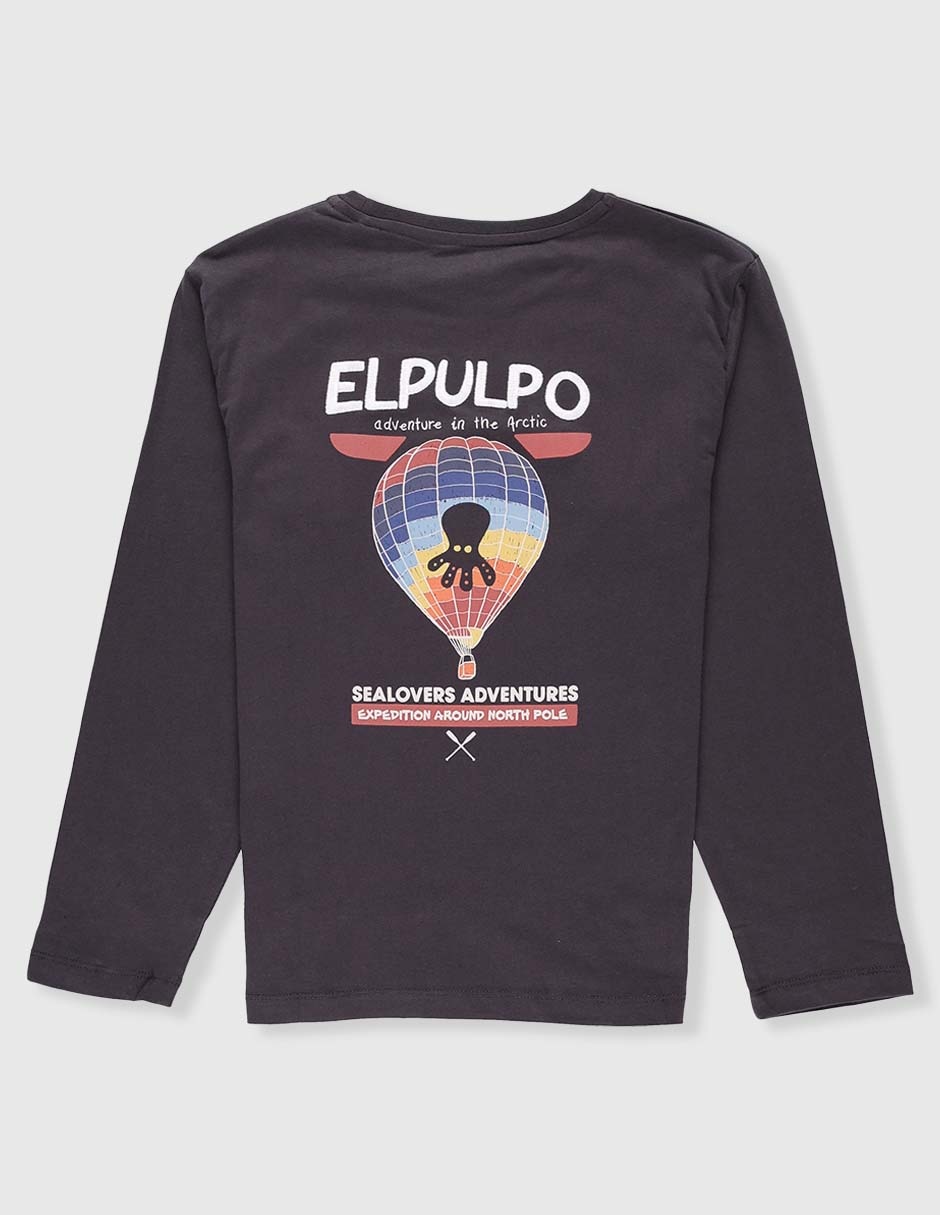 Playera manga larga para niño 2