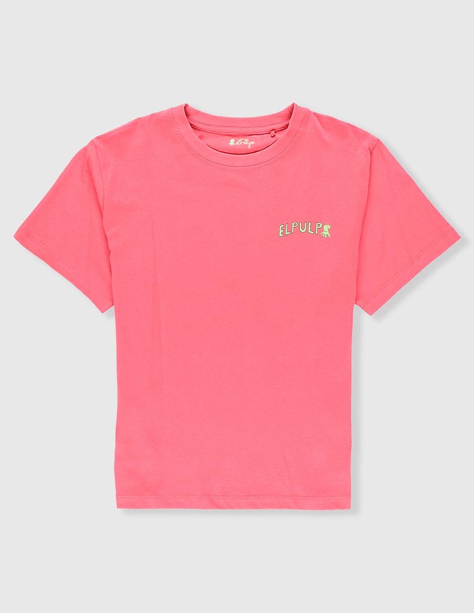Playera manga corta para niño