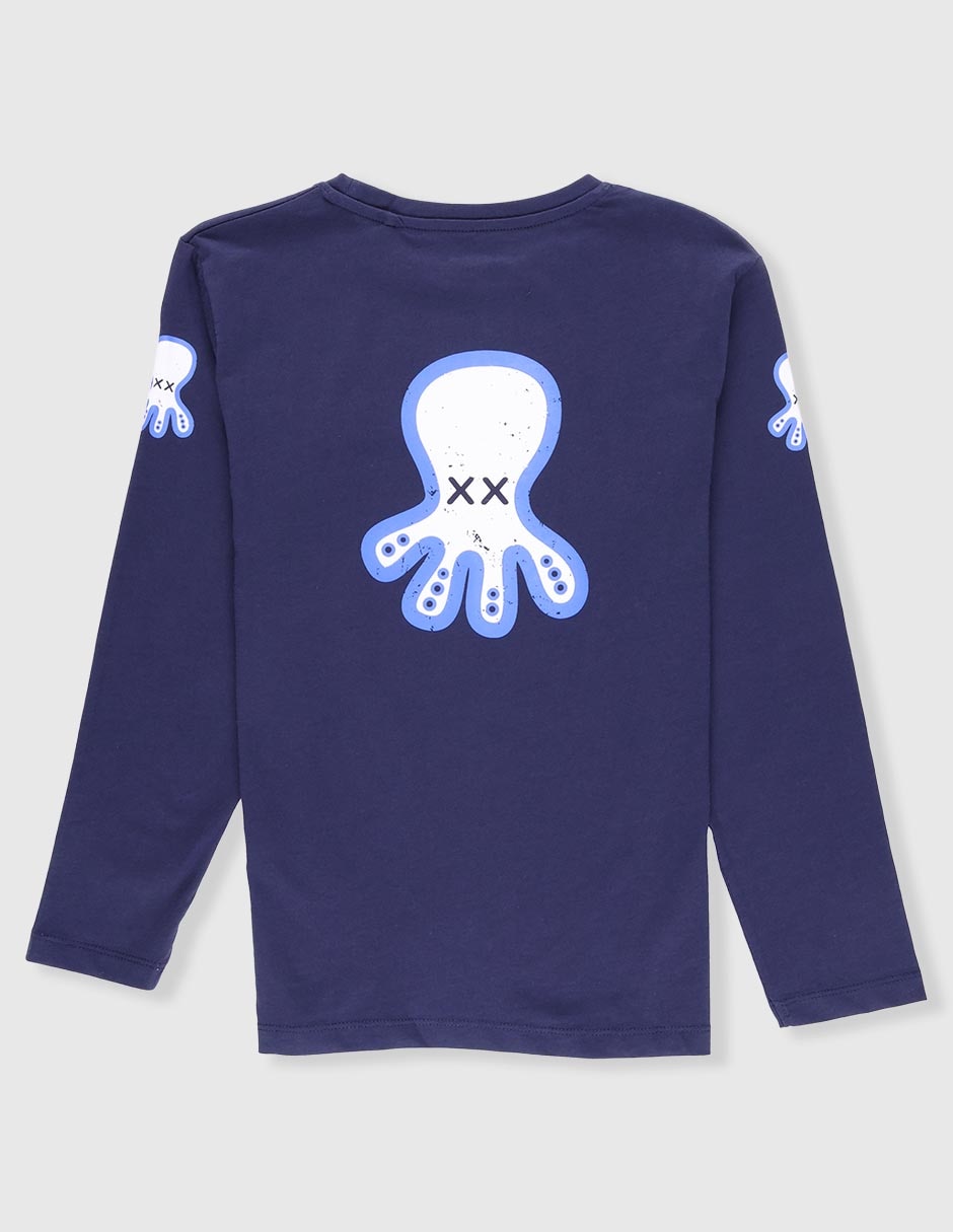 Playera manga larga para niño 2