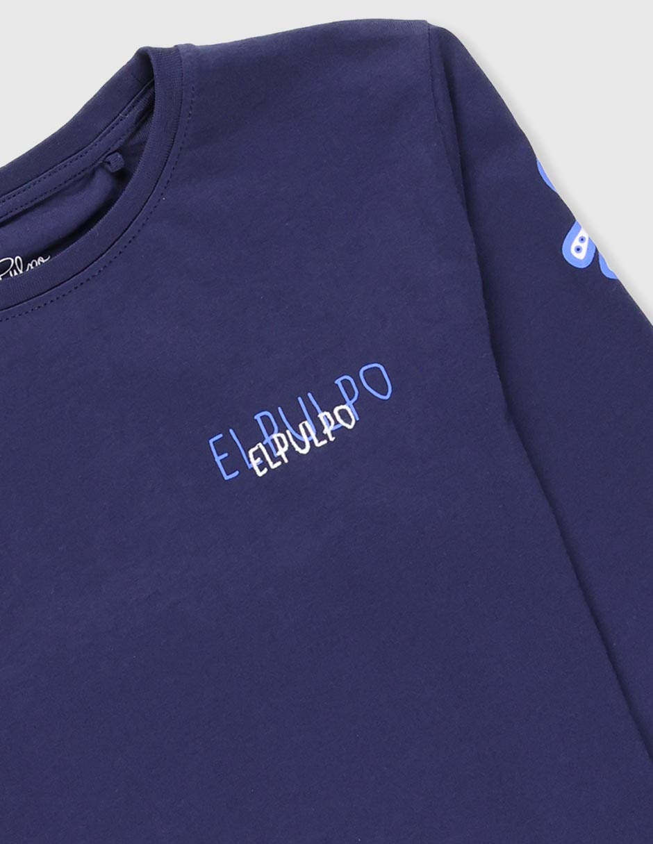 Playera manga larga para niño 3