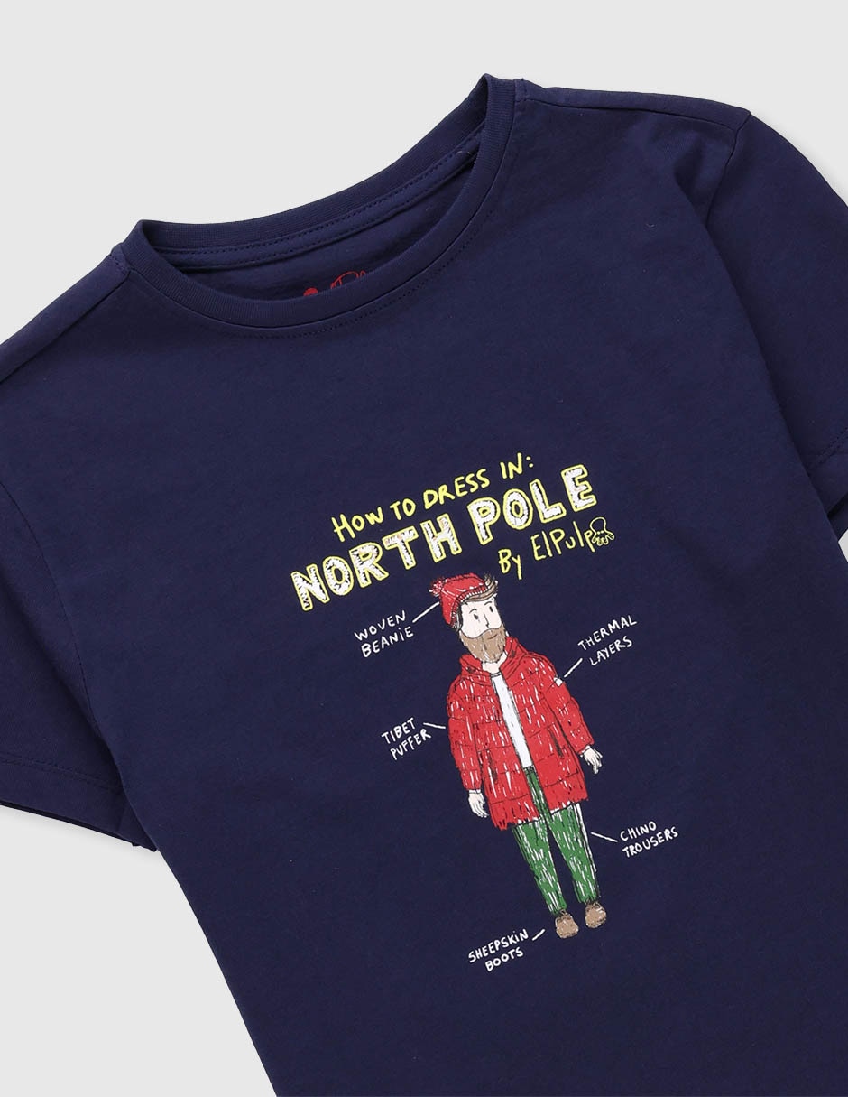 Playera manga corta para niño 3