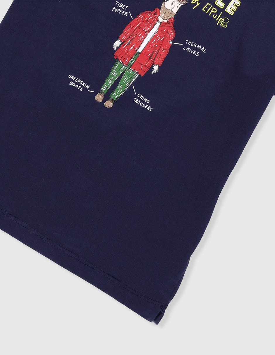 Playera manga corta para niño 4