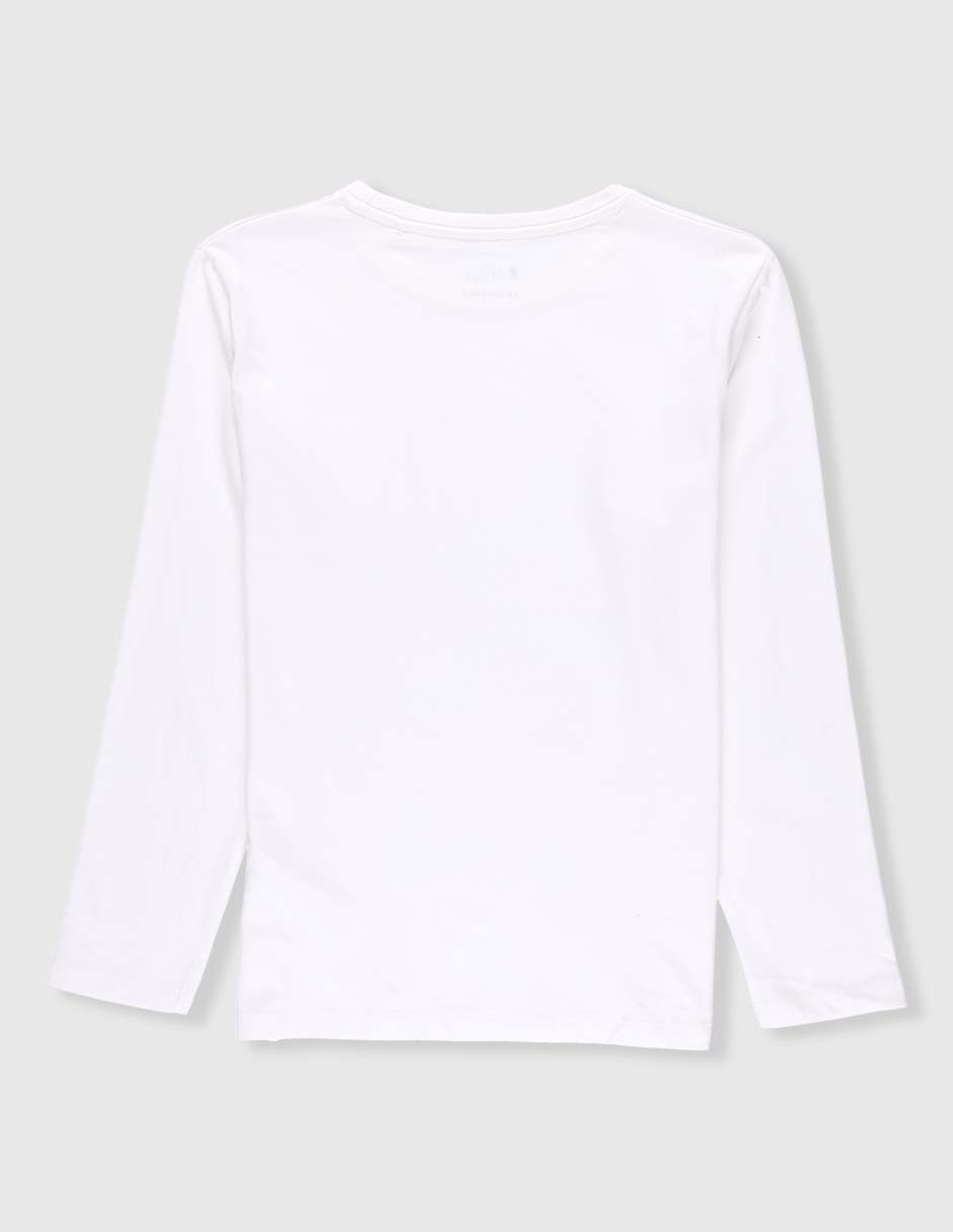 Playera manga larga para niño 2