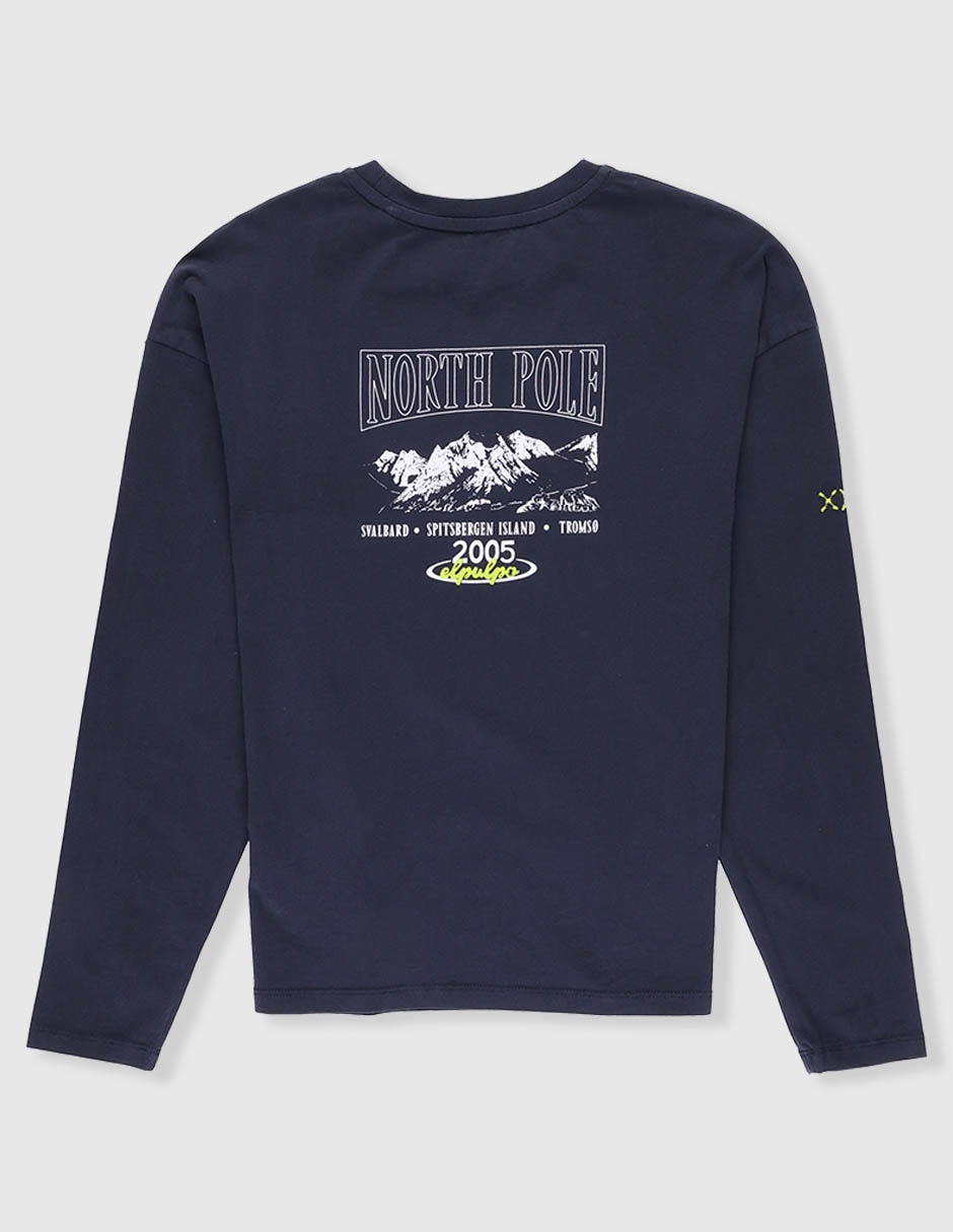 Playera manga larga para niño 2