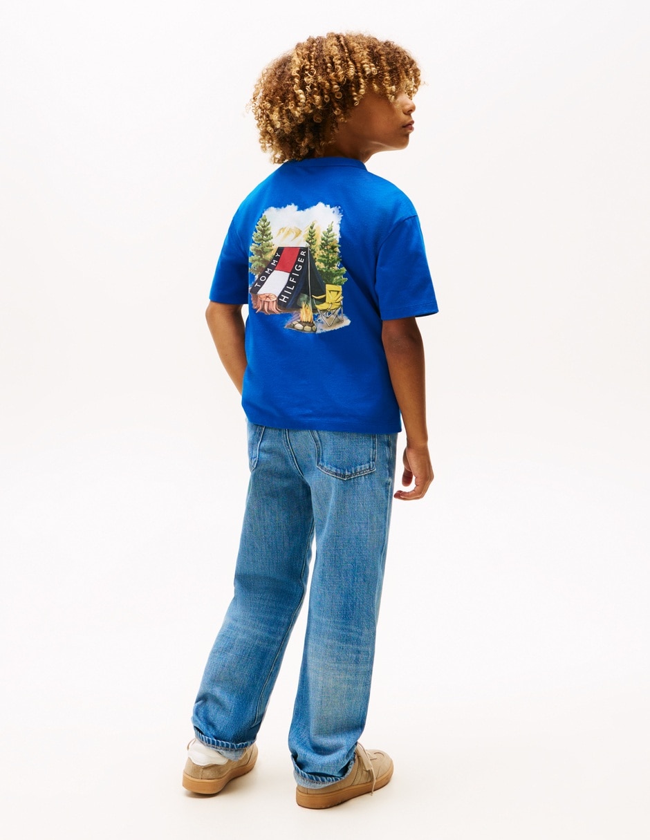 Playera manga corta para niño 4