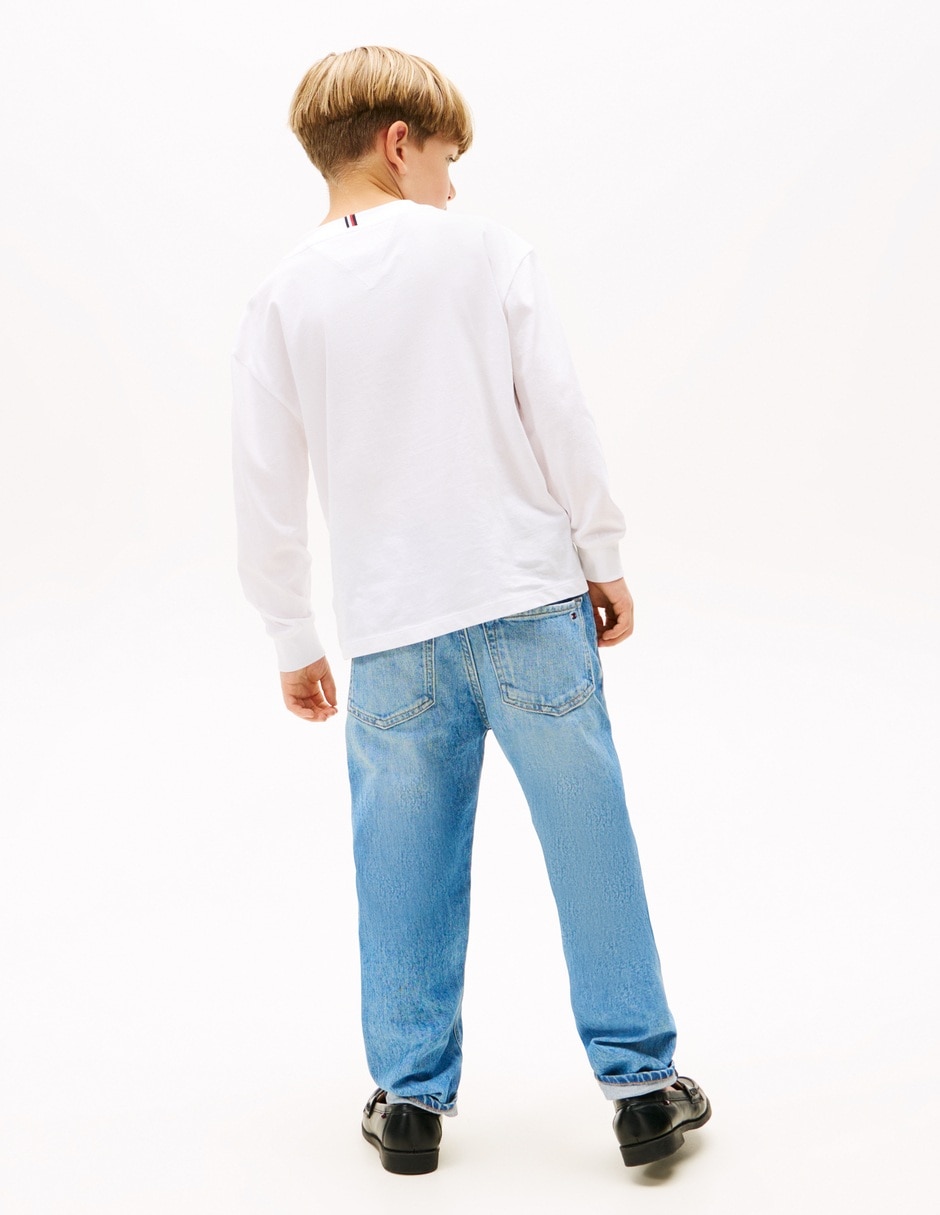 Playera manga larga para niño 4