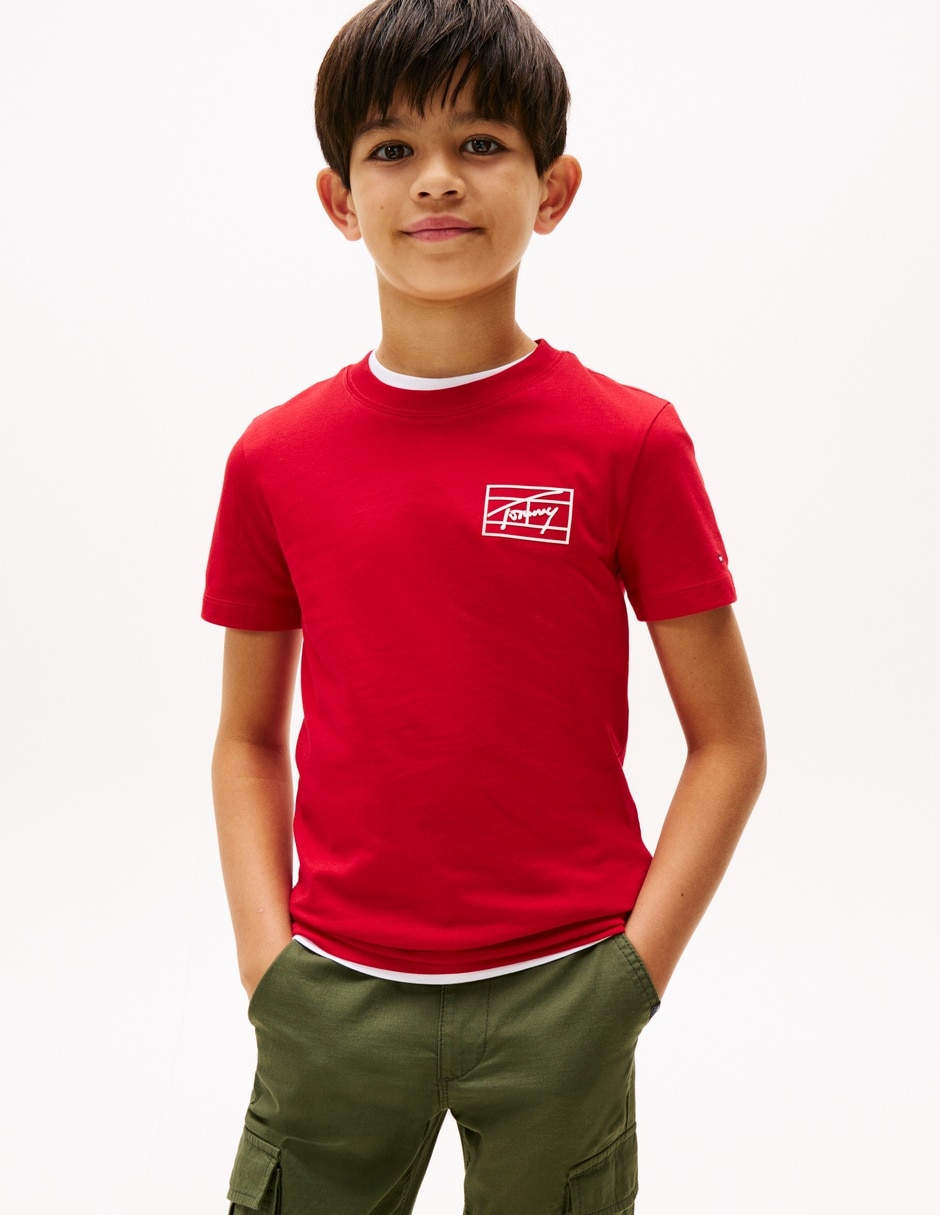Playera manga corta para niño Playera manga corta para niño