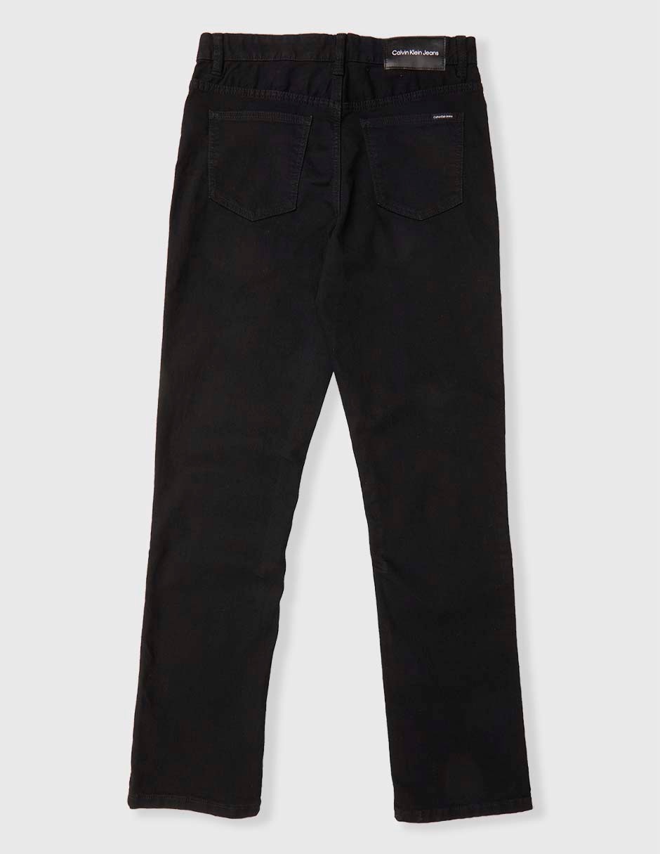 Jeans straight lavado obscuro para niño 2