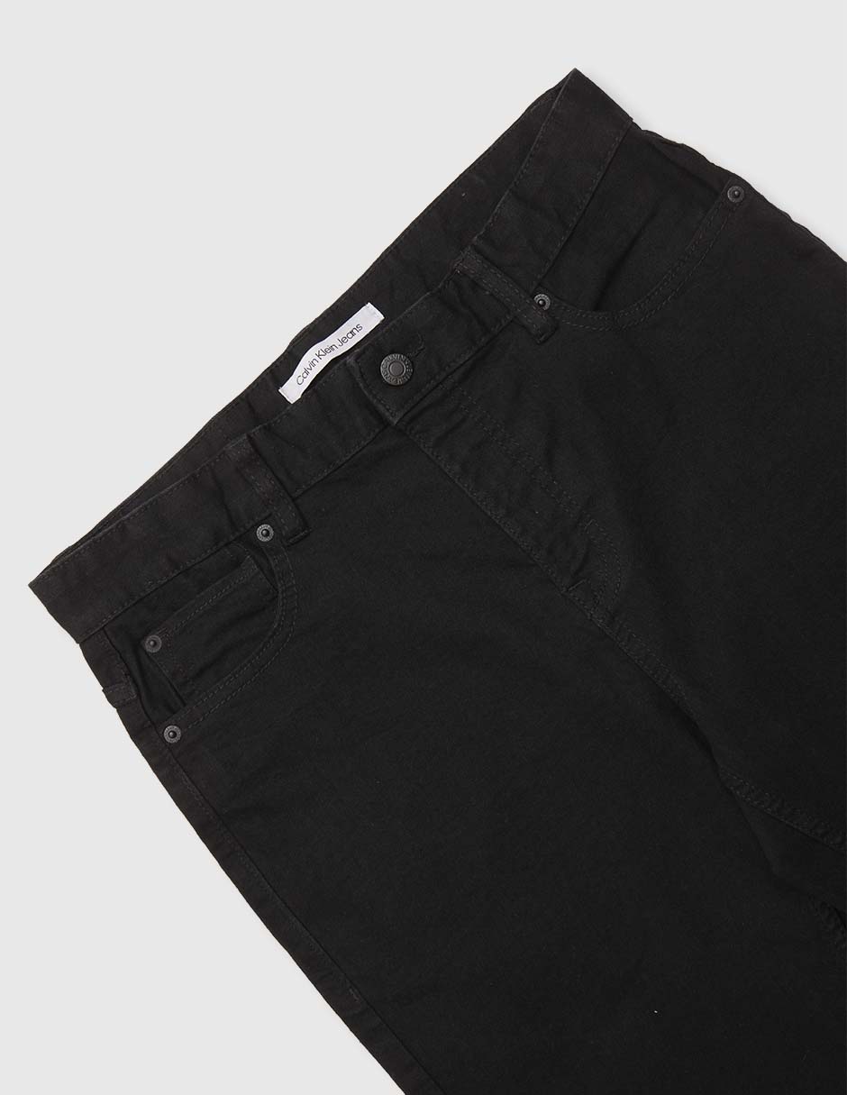 Jeans straight lavado obscuro para niño 3