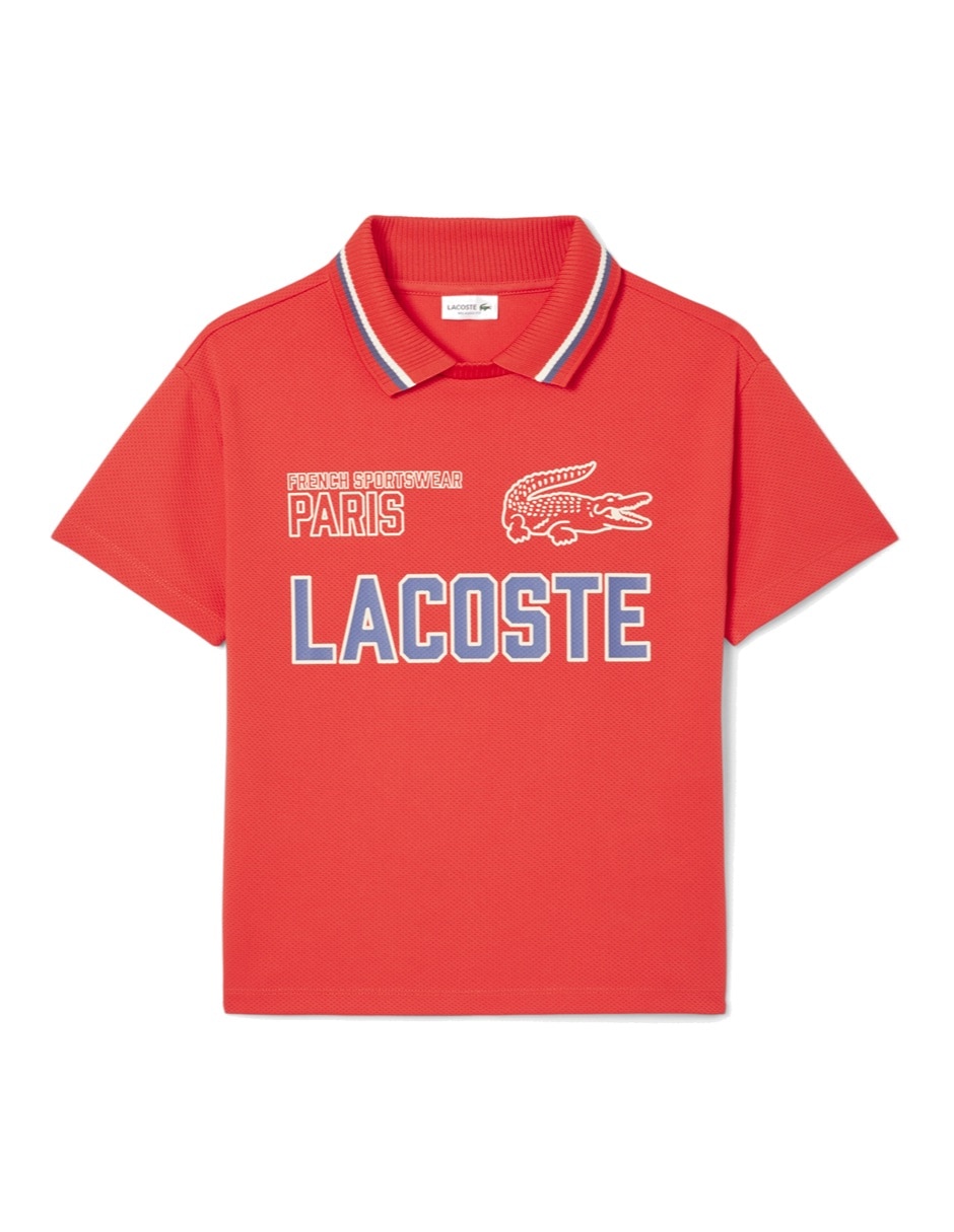 Playera tipo polo para niño Playera tipo polo para niño