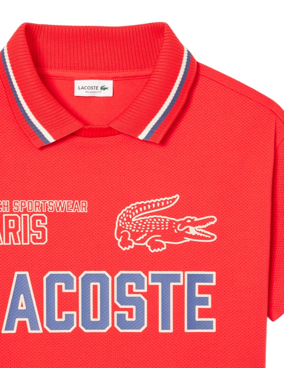 Playera tipo polo para niño 3