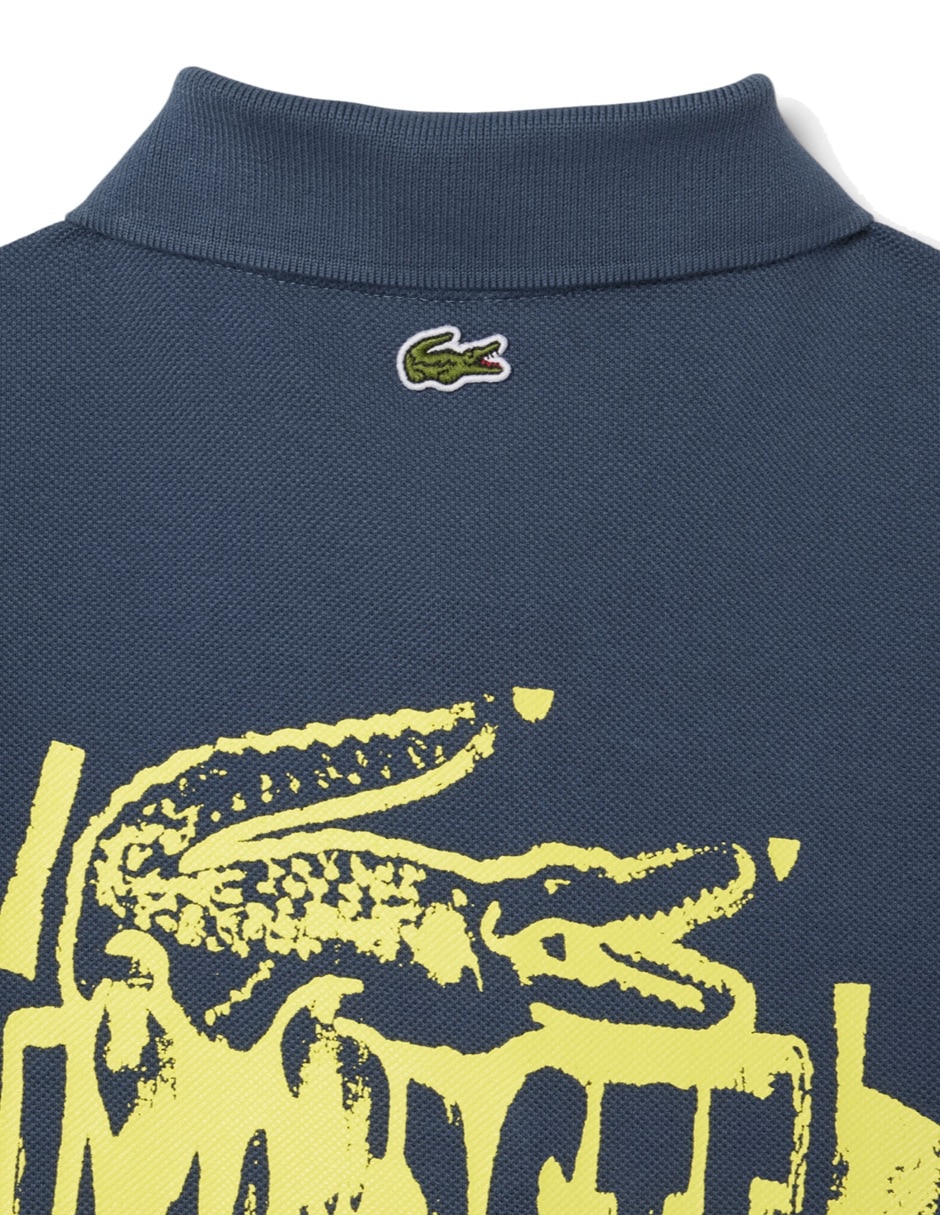 Playera tipo polo de algodón para niño 2