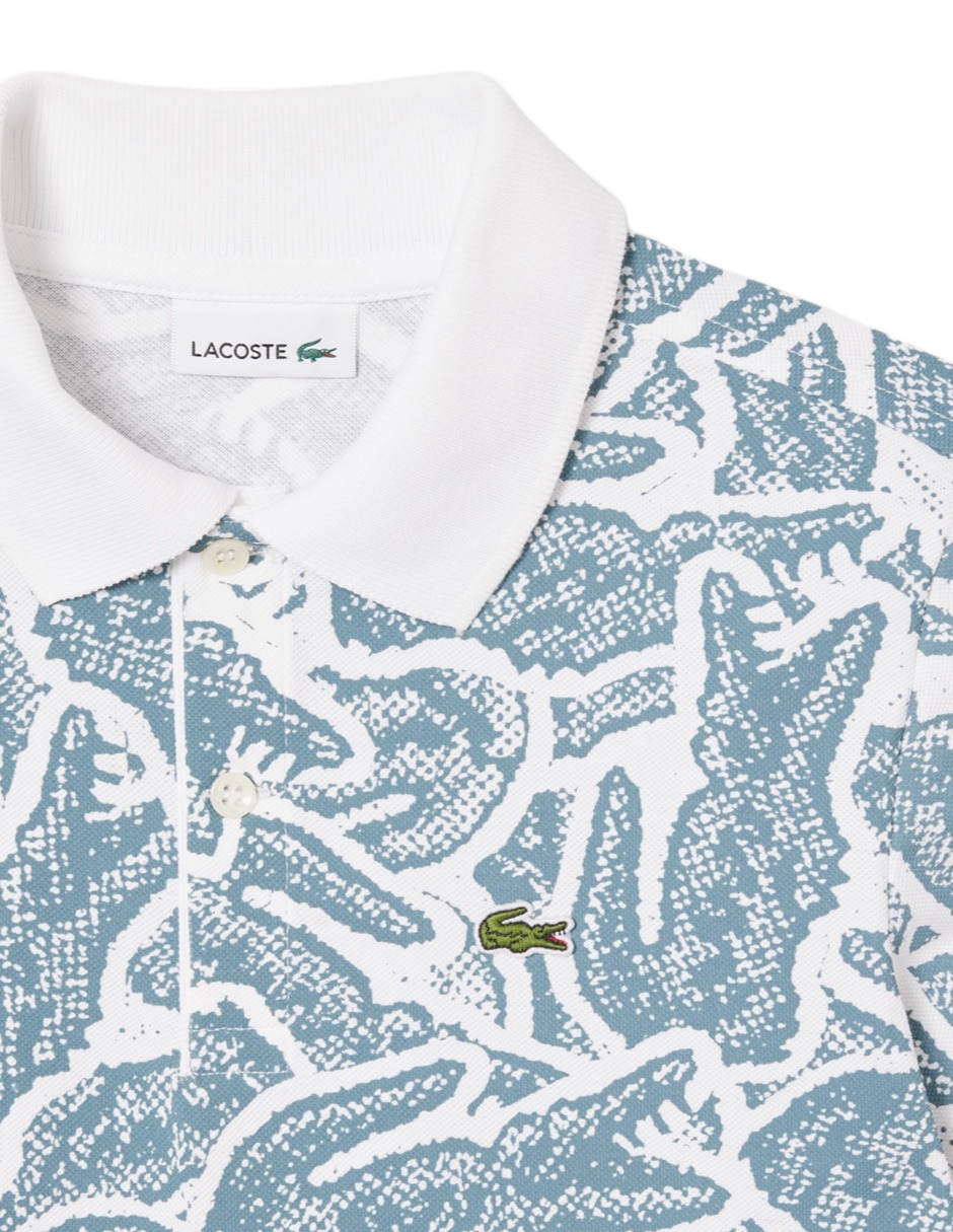 Playera tipo polo de algodón unisex 2