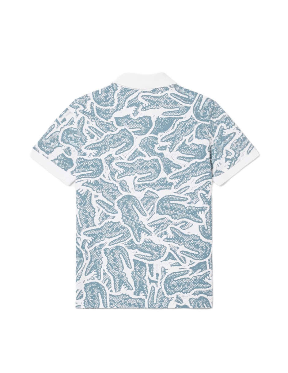 Playera tipo polo de algodón unisex 3