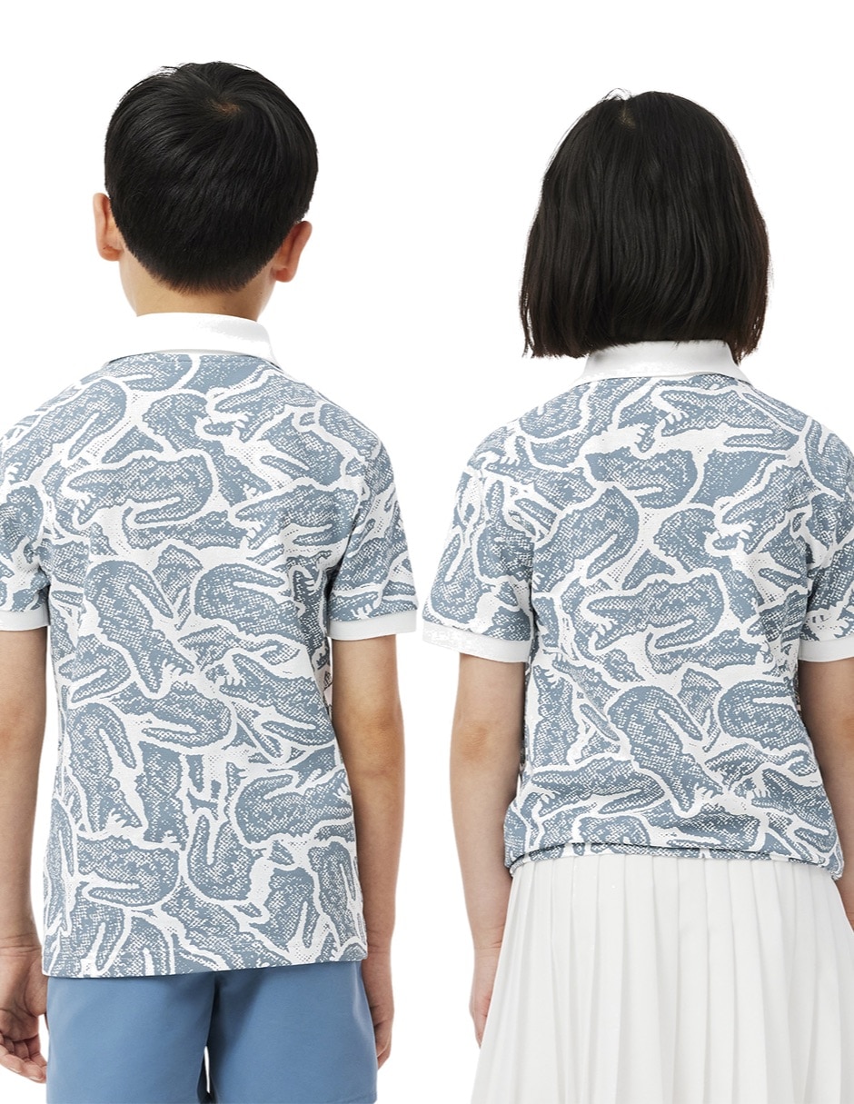 Playera tipo polo de algodón unisex 4