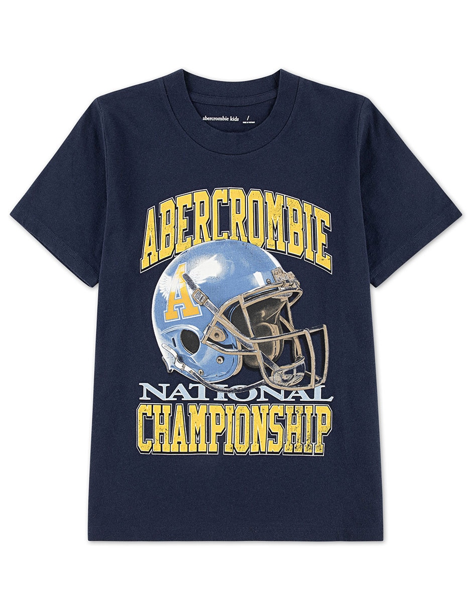 Playera manga corta para niño