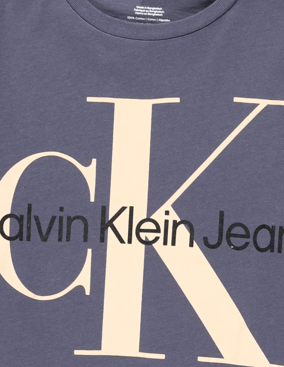 Playera Calvin Klein manga corta para niño 4