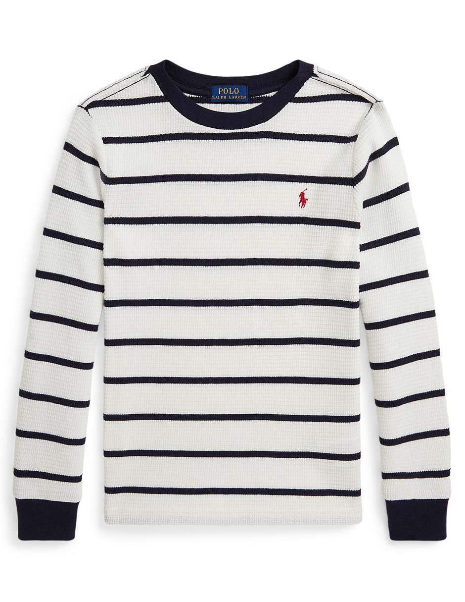 Playera manga larga para niño