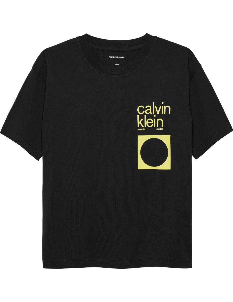 Playera Calvin Klein Jeans Boys manga corta para niño 3