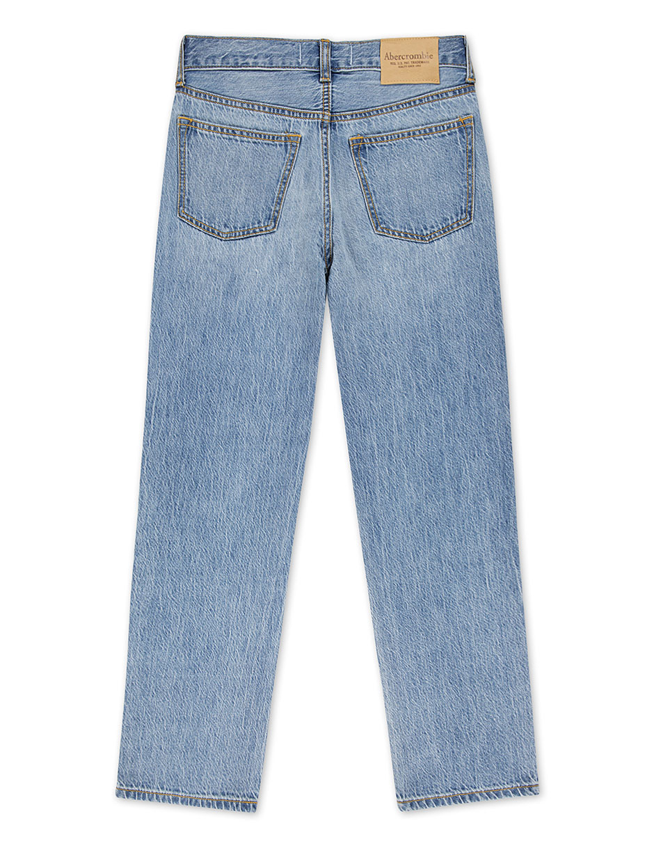 Jeans straight 93AF84-MGM lavado claro para niño 3