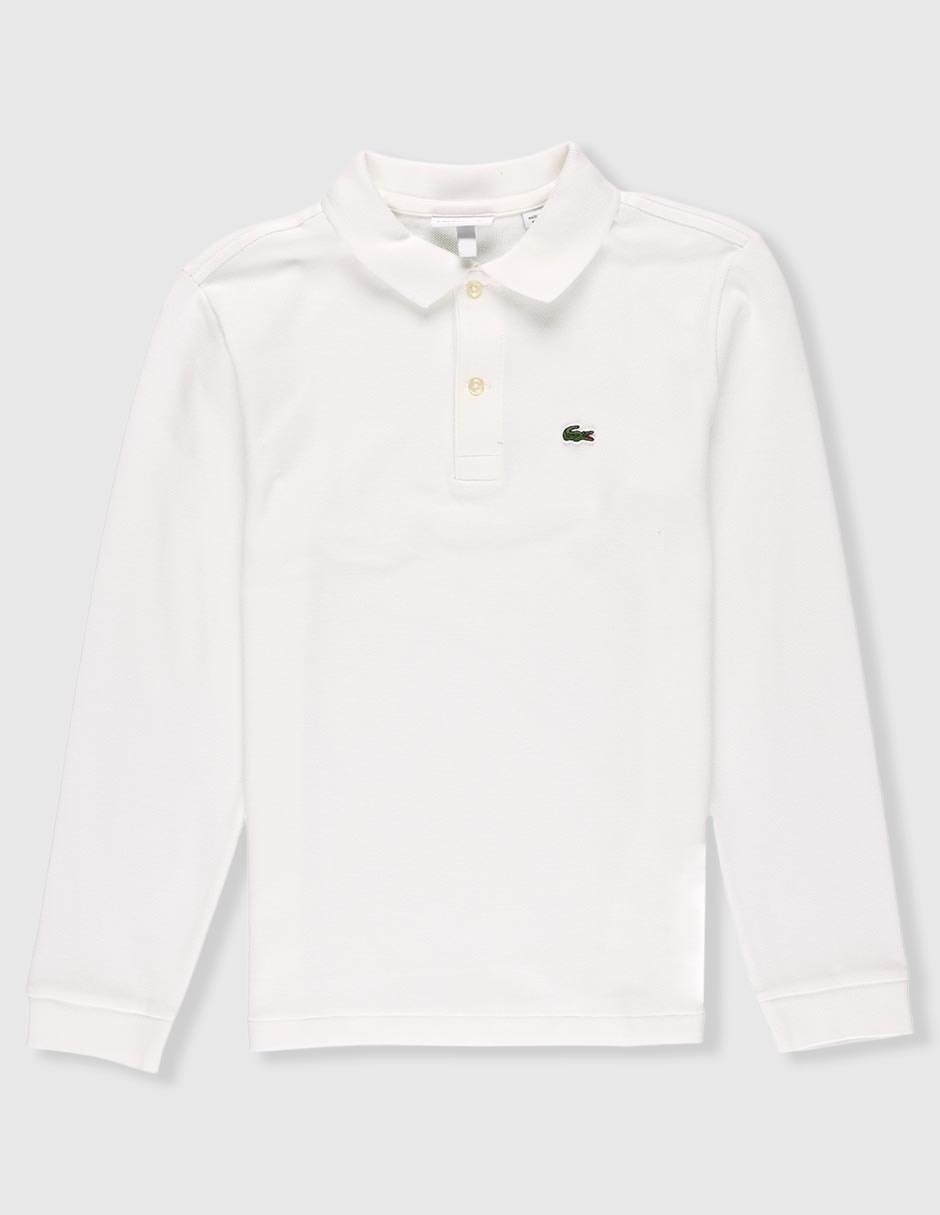 Playera tipo polo de algodón para niño Playera tipo polo de algodón para niño