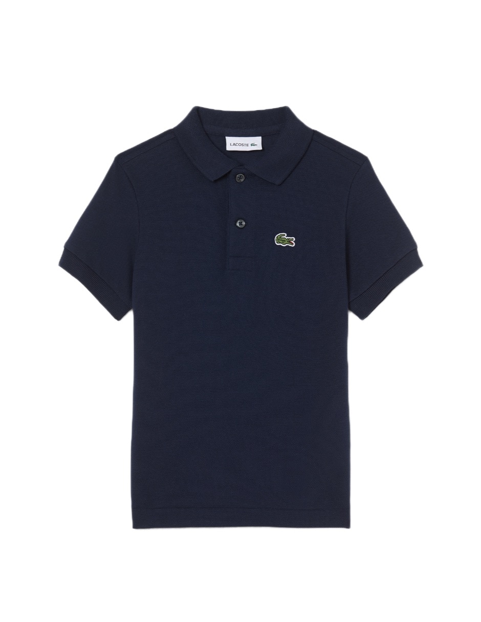 Playera tipo polo de algodón para niño Playera tipo polo de algodón para niño