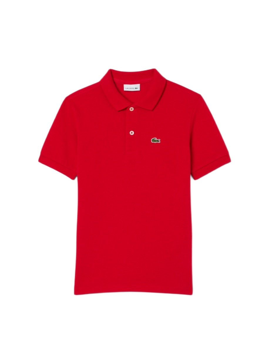 Playera tipo polo de algodón para niño Playera tipo polo de algodón para niño