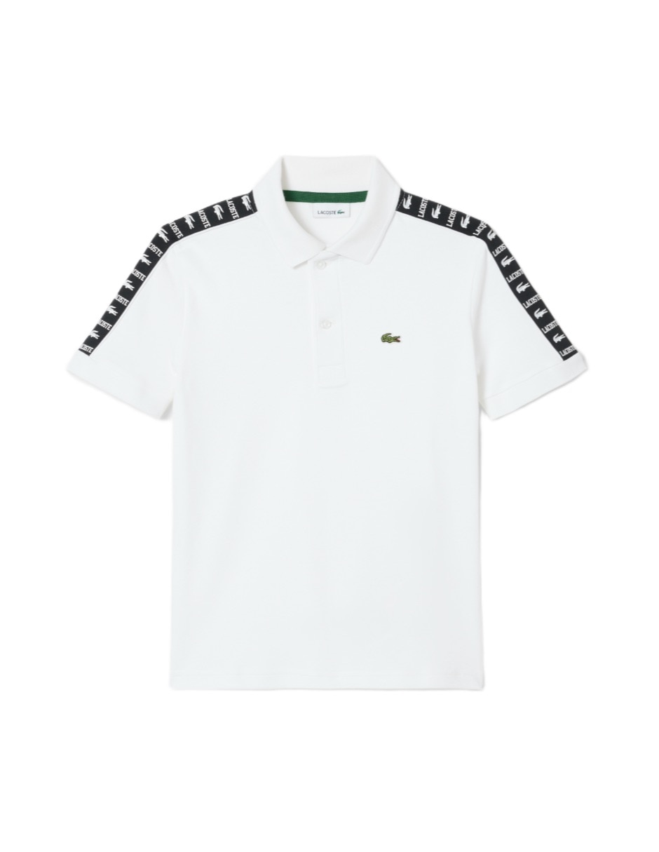 Playera tipo polo de algodón para niño Playera tipo polo de algodón para niño