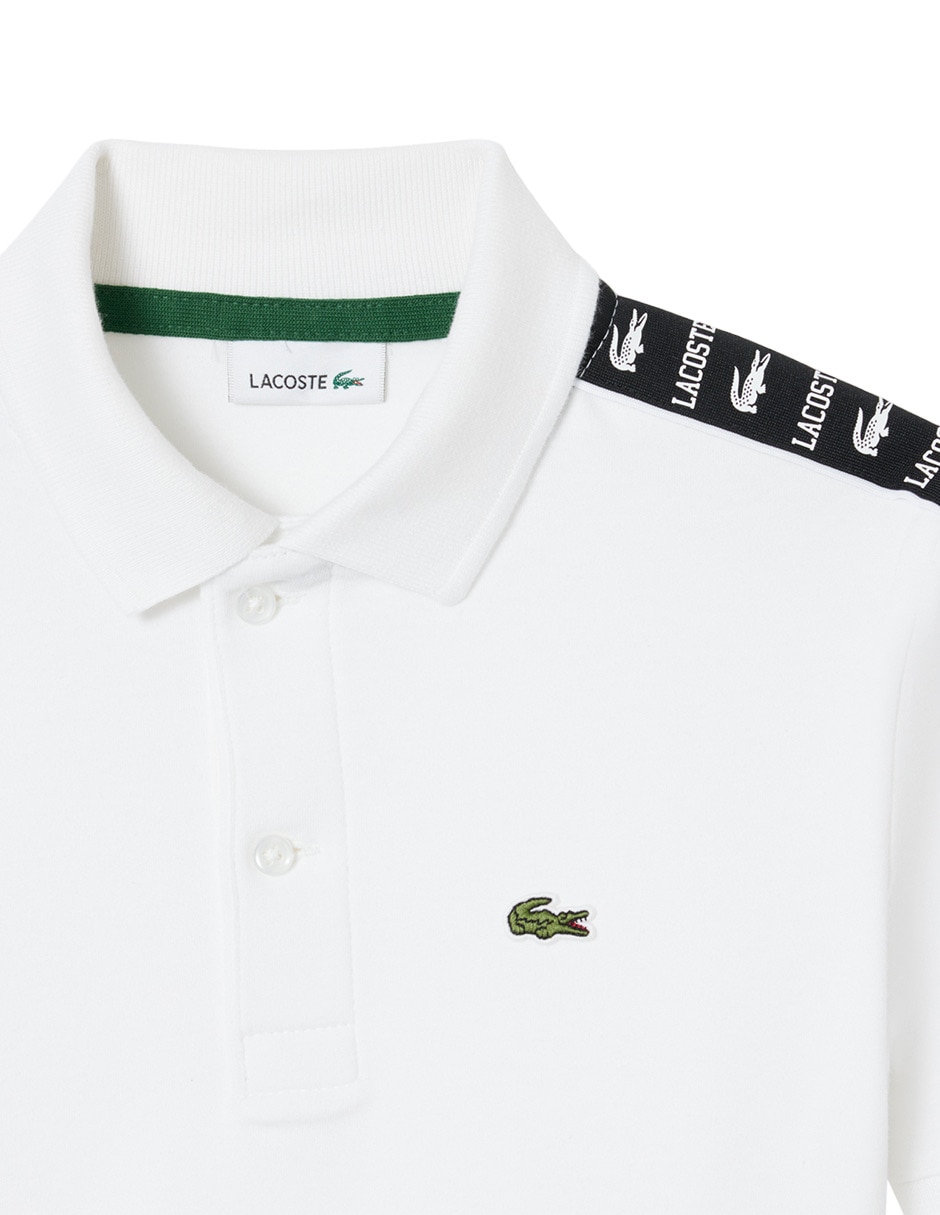 Playera tipo polo de algodón para niño 2