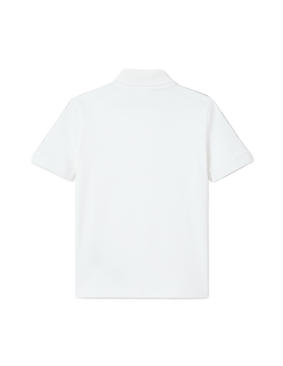 Playera tipo polo de algodón para niño 3