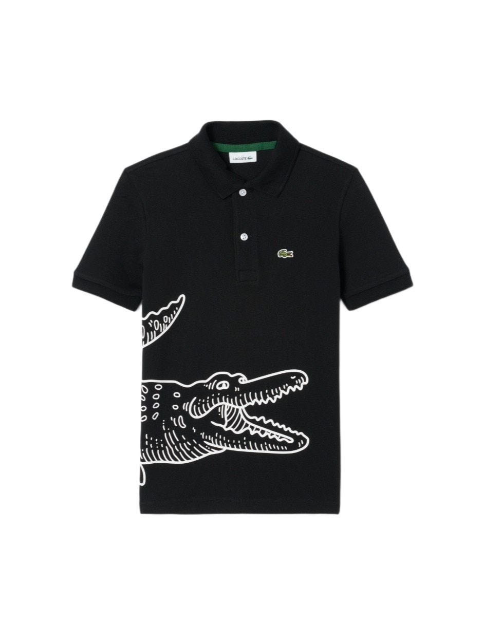 Playera tipo polo de algodón para niño Playera tipo polo de algodón para niño