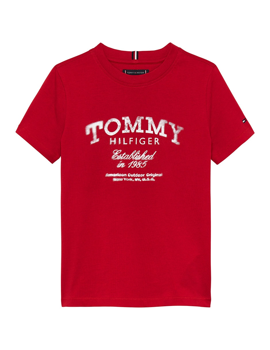 Playera manga corta para niño